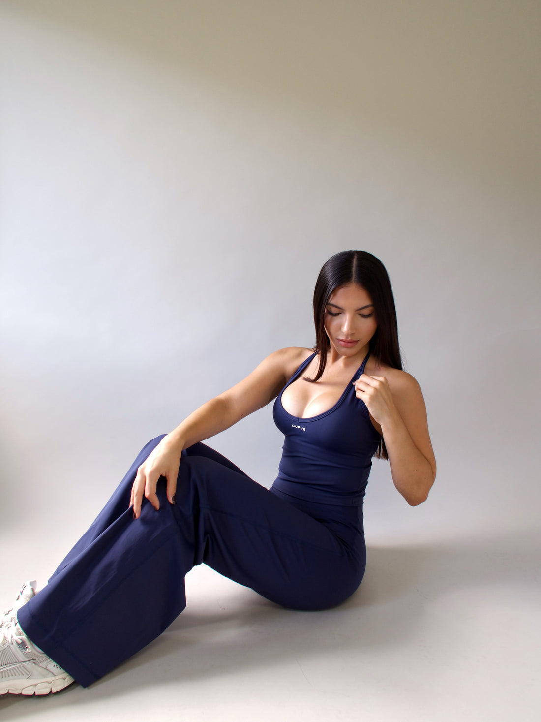 Aura Halter – Navy