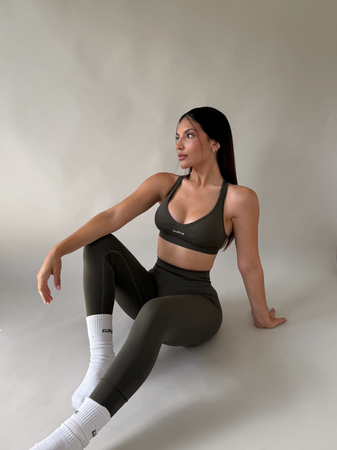 The Form Legging - Olive