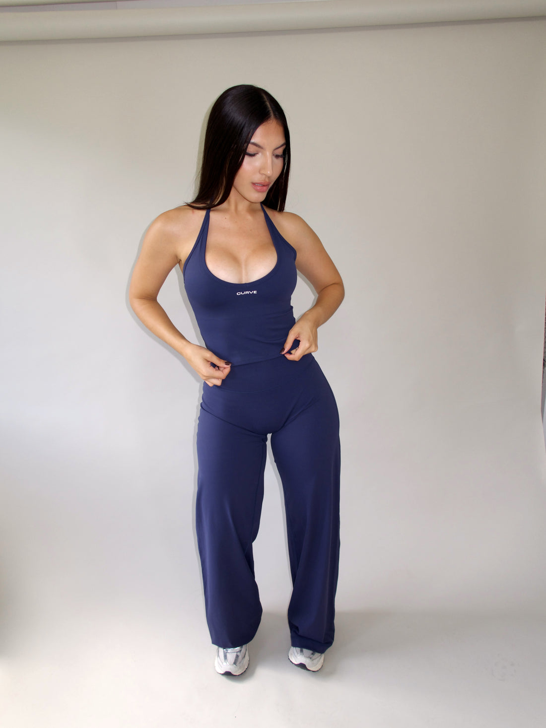 Aura Flare Pant – Navy