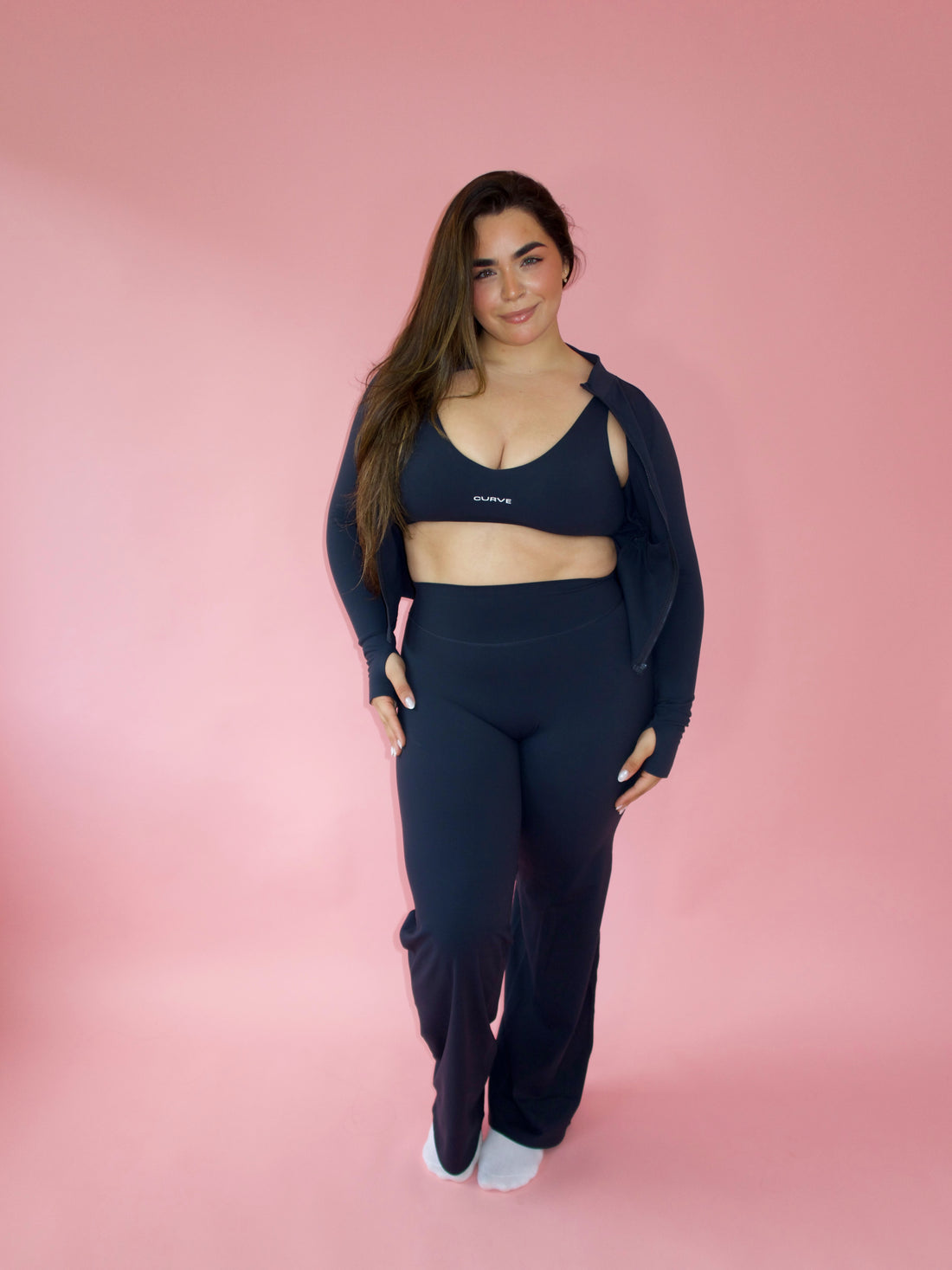 SELF FLOW PANT – Navy Gray