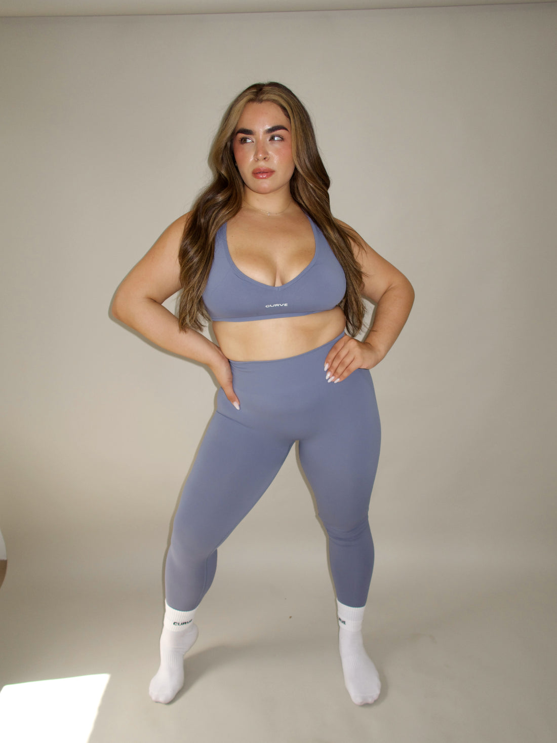 The Form Legging - Cloud Blue