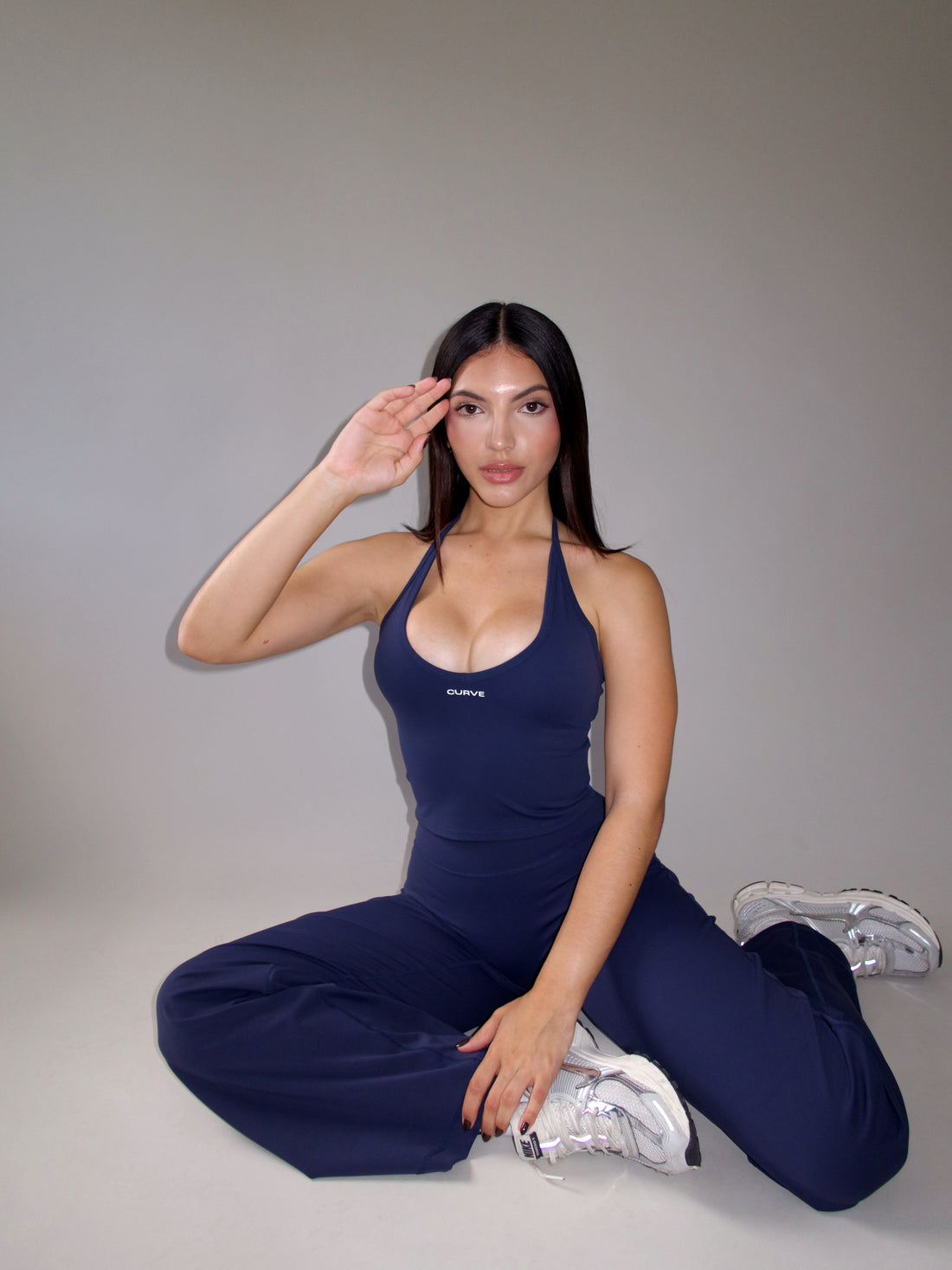 Aura Flare Pant – Navy