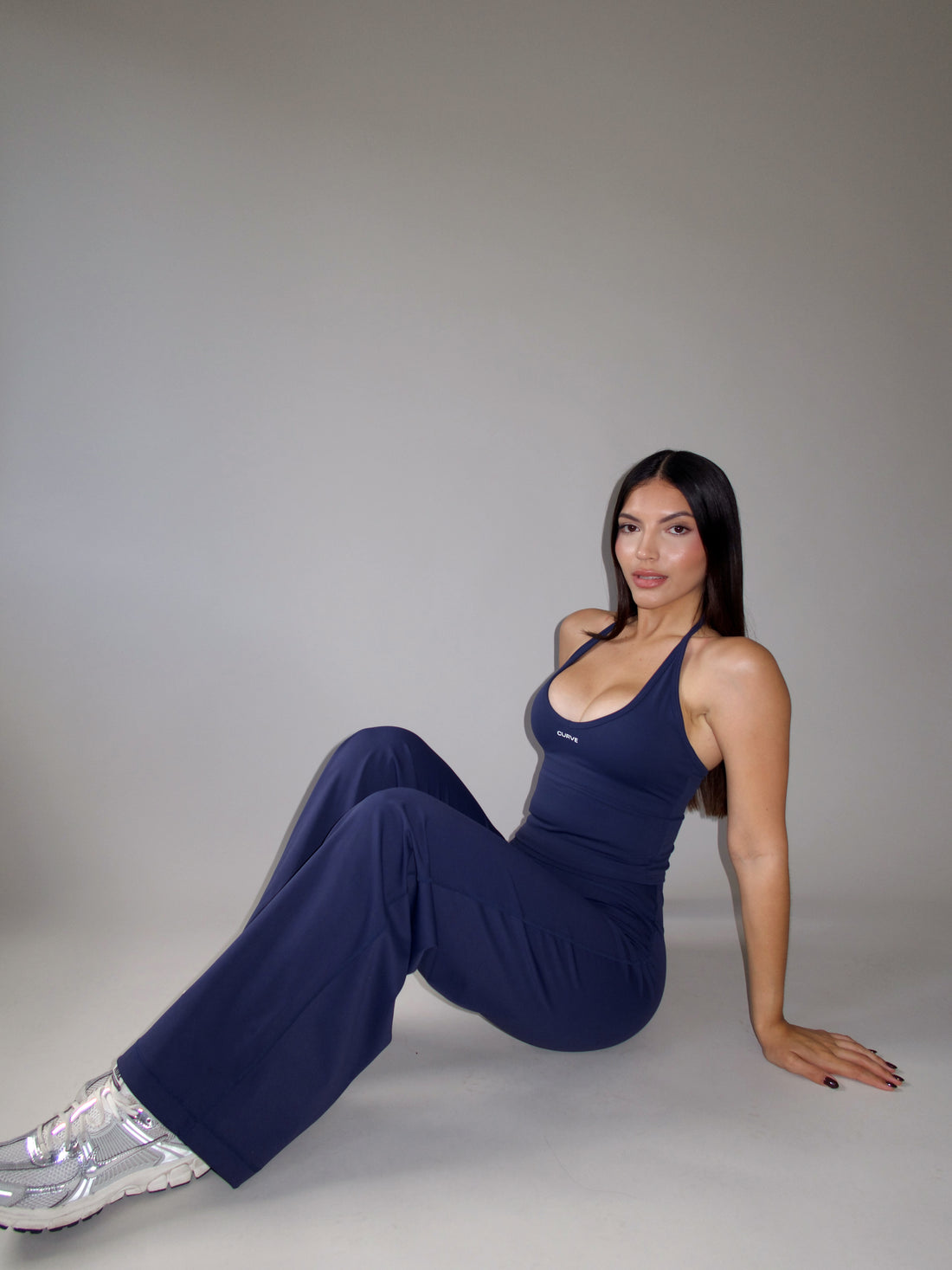 Aura Flare Pant – Navy