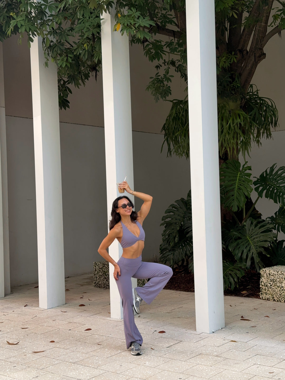 Flare pant – Lilac